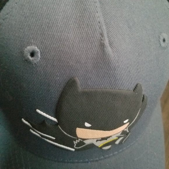 DC Comics Chibi Batman Youth Baseball Cap Hat - Picture 8 of 9
